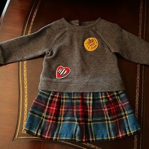 Burberry dress for girl 18 m 86 cm